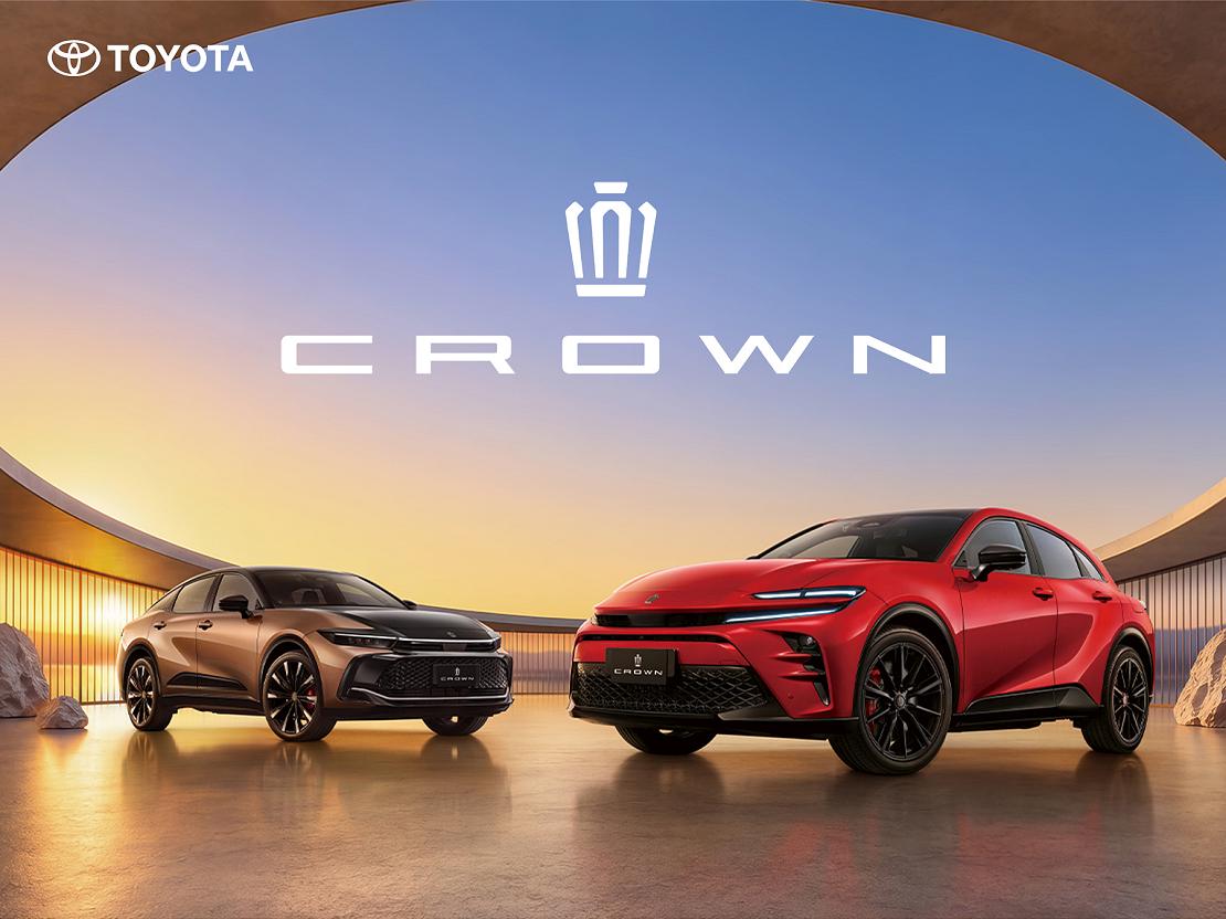 日本最新世代CROWN系列正式來台，CROWN SPORT、CROWN CROSSOVER 即刻開放預購